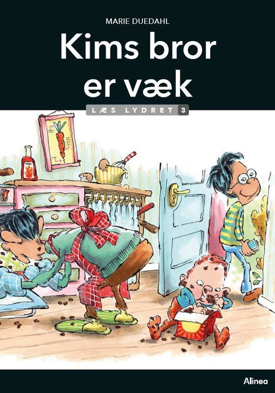 Cover for Marie Duedahl · Læs lydret: Kims bror er væk, Læs Lydret 3 (Inbunden Bok) [1:a utgåva] (2022)