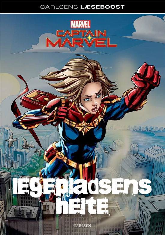 Cover for Marvel · Carlsens Læseboost – Marvel: Captain Marvel - Legepladsens helte (Bound Book) [1. Painos] (2022)