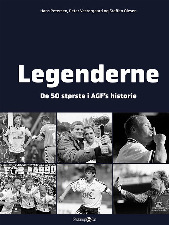 Cover for Peter Vestergaard og Steffen Olesen Hans Petersen · Legenderne (1) (Hardcover Book) [1er édition] (2024)