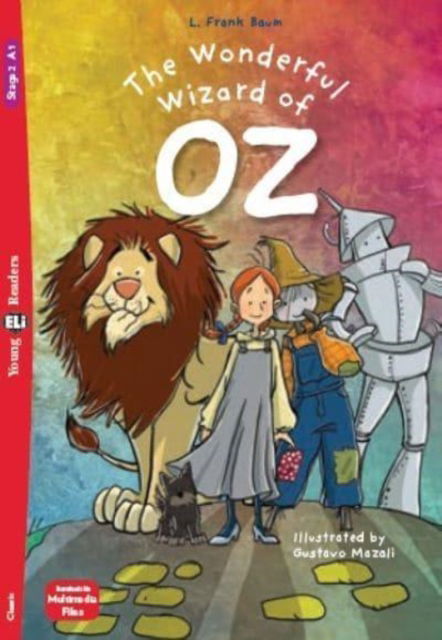 Cover for Frank L Baum · Young ELI Readers - English: The Wonderful Wizard of Oz + downloadable multimedi (Paperback Book) (2012)