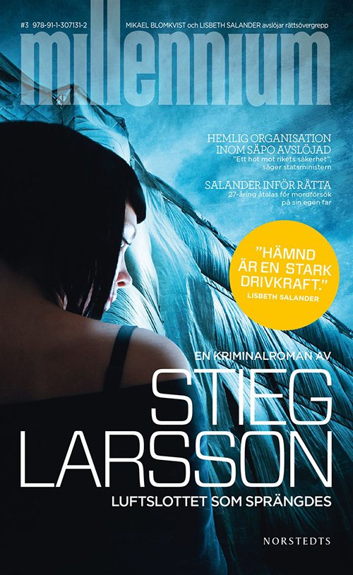 Millennium: Luftslottet som sprängdes - Stieg Larsson - Bøger - Norstedts - 9789113071312 - September 18, 2015