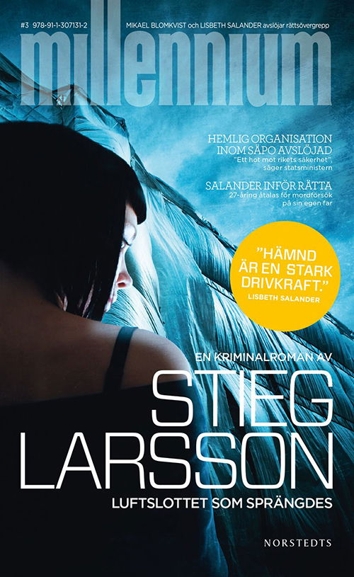 Millennium: Luftslottet som sprängdes - Stieg Larsson - Böcker - Norstedts - 9789113071312 - 18 september 2015