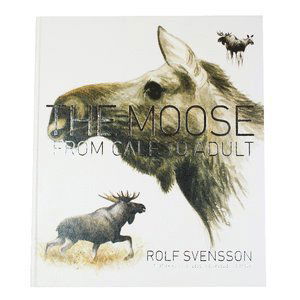 Cover for Rolf Svensson · The moose : from calf to adult (Bound Book) (2014)