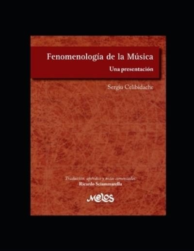Cover for Sergiu Celibidache · Fenomenologia de la musica: Una presentacion (Paperback Book) (2020)