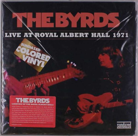 Cover for The Byrds · Live At Royal Albert Hall 1971 (CLEAR VINYL) (LP) [Coloured edition] (2019)