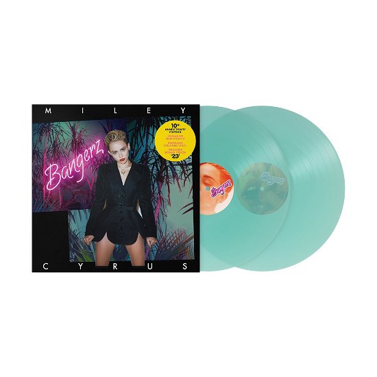 Cover for Miley Cyrus · Bangerz (LP) [Limited 10th Anniversary Seaglass edition] (2023)