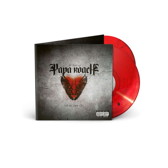 Cover for Papa Roach · To Be Loved: the Best of (2lp Red Splatter Vinyl) (LP) [Limited edition] (2023)