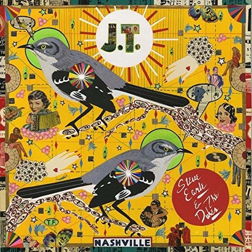 Cover for Steve Earle &amp; the Dukes · J.T. (Red Vinyl) (LP) [Limited edition] (2021)