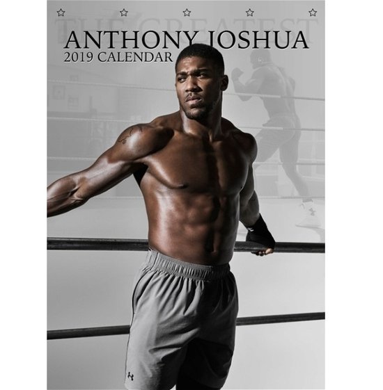 2019 Calendar - Anthony Joshua - Merchandise - OC CALENDARS - 0616906764313 - 