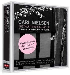 Cover for Nielsen / Danish String Quartet / Koppel · Masterworks: Chamber &amp; Instrumental Works 2 (CD) [Box set] (2012)