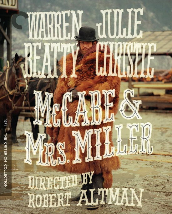 Cover for Criterion Collection · Mccabe &amp; Mrs Miller (4K UHD Blu-ray) (2024)