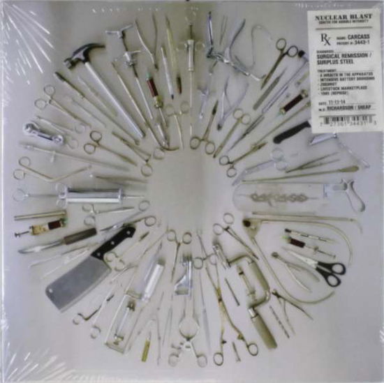 Cover for Carcass · Surgical Remission / Surplus S (LP) [Standard edition] (2015)