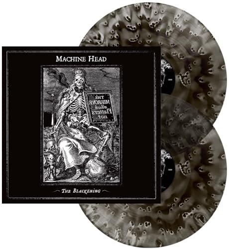 Cover for Machine Head · The Blackening (LP) [Ghostly Black Vinyl edition] (2024)
