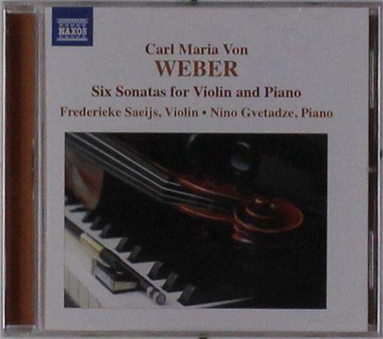 Cover for Gvetadze / Saeijs · Six Sonatas for Violin (CD) (2016)