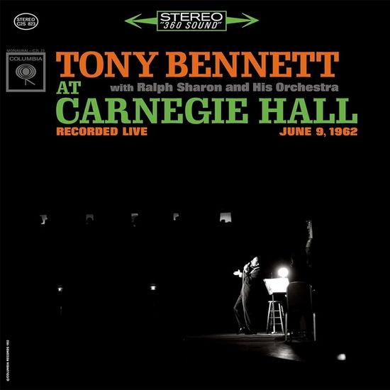 Cover for Tony Bennett · At Carnegie Hall (LP) [Audiophile edition] (2014)