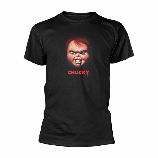 Cover for Child's Play · Chucky Face (T-shirt) [size S] [Black edition] (2017)