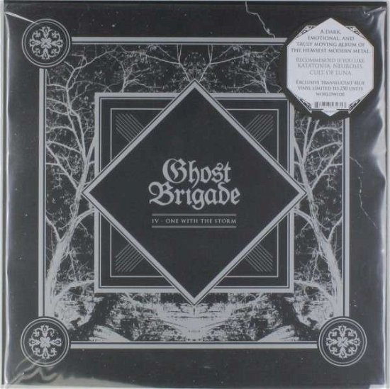 Cover for Ghost Brigade · Iv-one with the Storm (Ltd.blue Transparent Dou (VINIL) [Limited edition] (2014)
