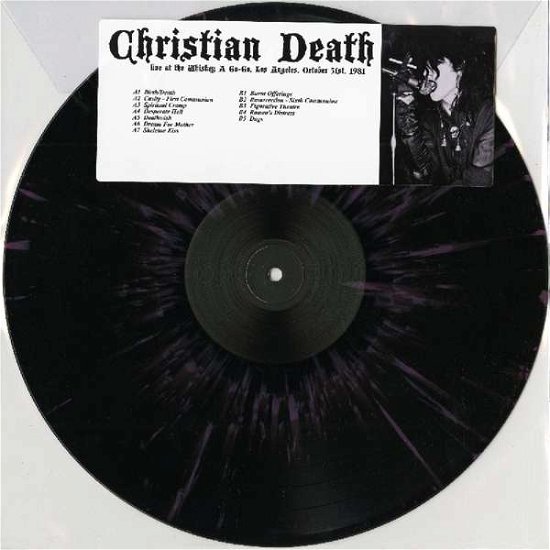 Cover for Christian Death · Live at the Whisky a Go G (LP) (2019)