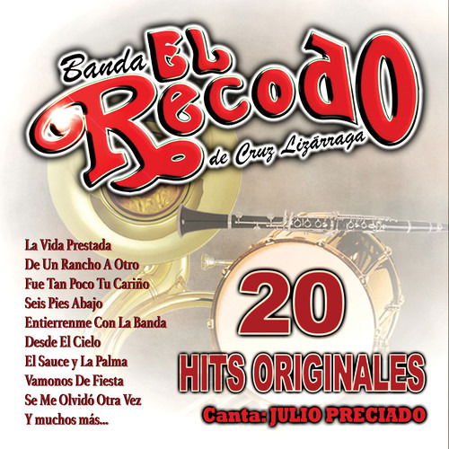 Cover for Banda El Recodo · 20 Hits Originales (CD) (2018)