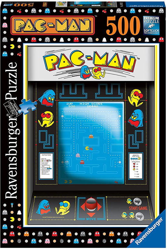 Pac-man Puzzle Pac-man (500 Teile) - Namco - Gadżety - Ravensburger - 4005556169313 - 14 czerwca 2022