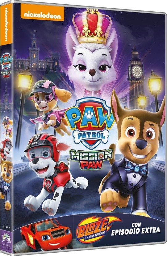 Cover for Paw Patrol · Mission Paw (DVD) (2021)