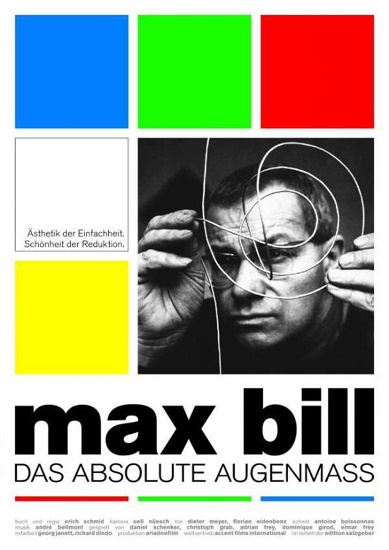Max Bill - Das absolute Augenmass - Max Bill-das Absolute Augenmass - Filme -  - 4040592003313 - 4. Dezember 2008