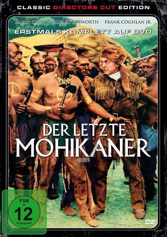 Cover for Carey,harry / Bosworth,hobart / Coghlan,frank Jr. · Der Letzte Mohikaner-directors Cut (DVD) (2015)