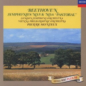 Cover for Beethoven / Monteux,pierre · Beethoven: Symphonies 5 6 (CD) [Reissue edition] (2017)
