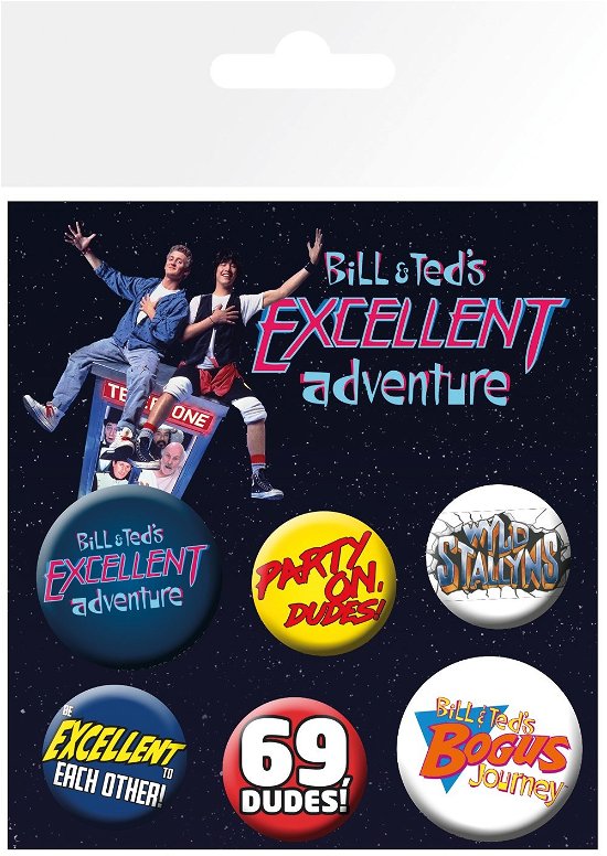 Cover for Bill &amp; Ted: Gb Eye · Mix (Badge Pack) (MERCH)