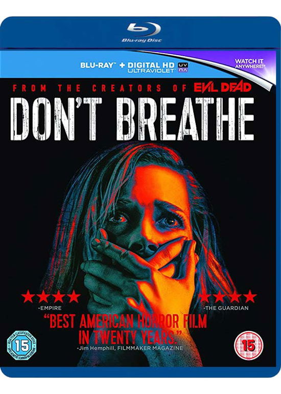 Dont Breathe - Don't Breathe - Elokuva - SONY PICTURES - 5050630101313 - maanantai 16. tammikuuta 2017