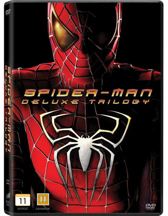Cover for Spider-Man Deluxe Trilogy (DVD) [Deluxe Trilogy edition] (2012)