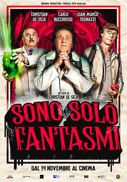Cover for Carlo Buccirosso,christian De Sica,gianmarco Tognazzi · Sono Solo Fantasmi (DVD) (2020)