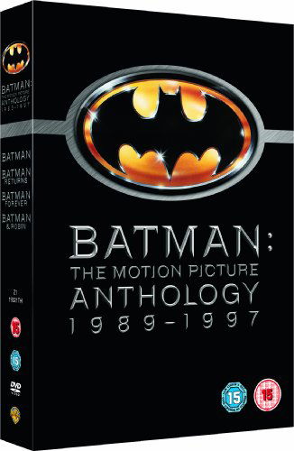 Batman Motion Picture Anthology Dvds · Batman (1989-1997) Batman / Returns / Forever / Batman and Robin (4 Films) (DVD) (2009)