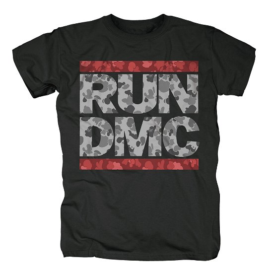 Cover for Run Dmc · Camo Logo Black (T-shirt) [size L] (2016)