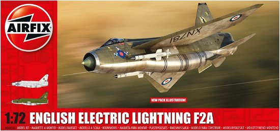 Cover for Airfix · Airfix - 1:72 English Electric Lightning F2a (9/22) * (Legetøj)
