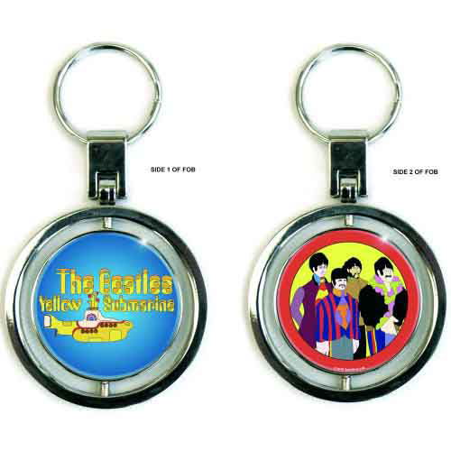 The Beatles Keychain Spinner: Yellow Submarine Band & Sub - The Beatles - Merchandise - Suba Films - Accessories - 5055295314313 - October 21, 2014