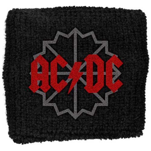 Cover for AC/DC · AC/DC Embroidered Wristband: Black Ice Logo (Loose) (MERCH)