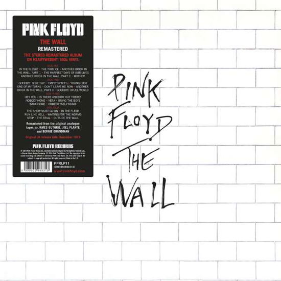 The Wall - Pink Floyd - Musiikki -  - 5099902988313 - perjantai 26. elokuuta 2016