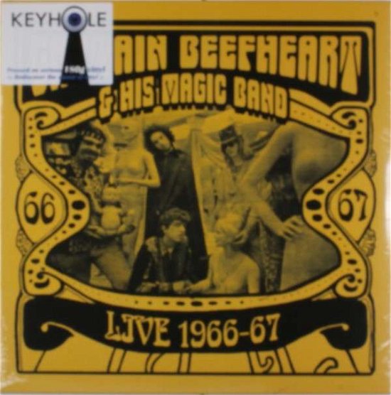 Cover for Captain Beefheart and His Magic Band · Live 1966-67 (180 G) (LP) (2014)