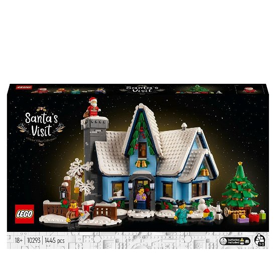 Cover for LEGO Icons  Santass Visit 10293 Toys (MERCH)