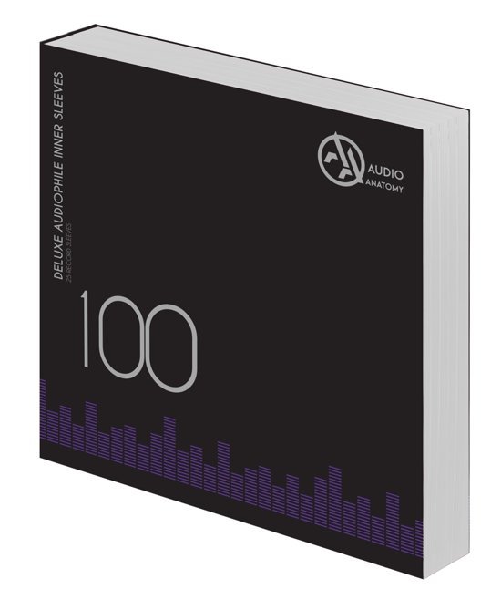 100 x 12" Deluxe Audiophile Antistatic Inner Sleeves (White) - Audio Anatomy - Musik - Audio Anatomy - 5906660083313 - October 21, 2017