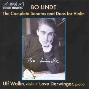 Cover for Linde / Wallin / Derwinger / Silvmark · Complete Chamber Music (CD) (1996)