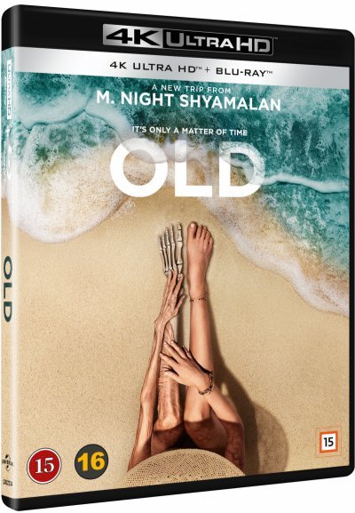 Old - M. Night Shyamalan - Elokuva - Universal - 7333018020313 - maanantai 13. joulukuuta 2021