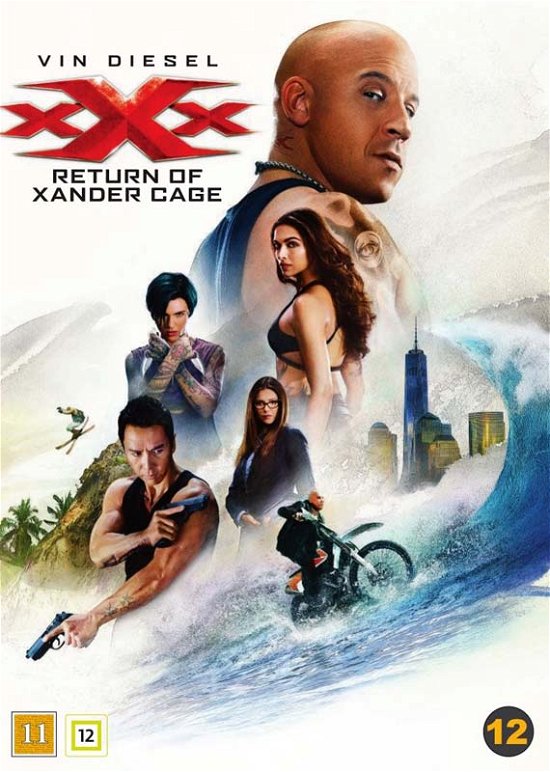 XXX - the Return of Xander Cage -  - Elokuva - PARAMOUNT - 7340112737313 - torstai 22. kesäkuuta 2017