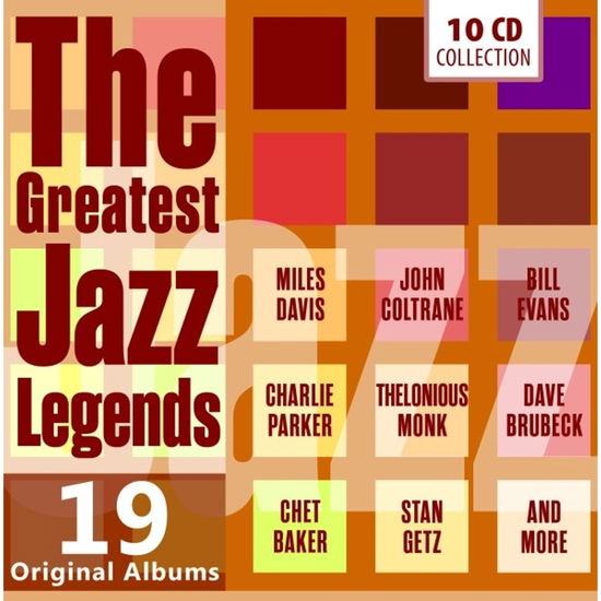 Cover for Greatest Jazz Legends (CD) (2024)