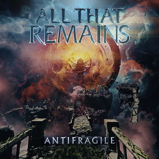 Cover for All That Remains · Antifragile (Electric &amp; Sea Blue Galaxy Colored Vinyl, Indie Exclusive) (WINYL) (2025)