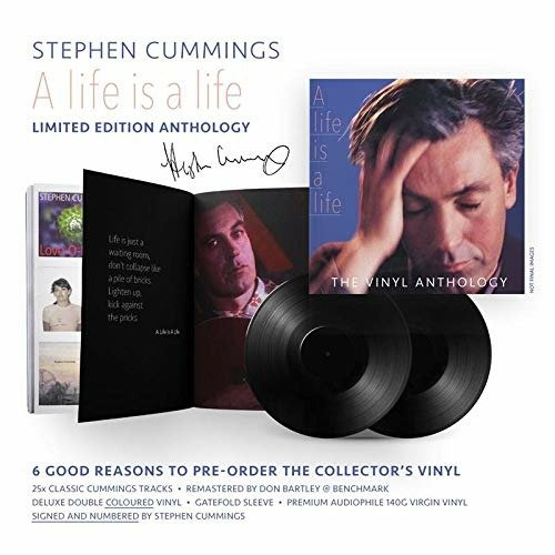 Cover for Stephen Cummings · Life is a Life: Anthology (CD) [Limited Deluxe Hardbook edition] (2019)