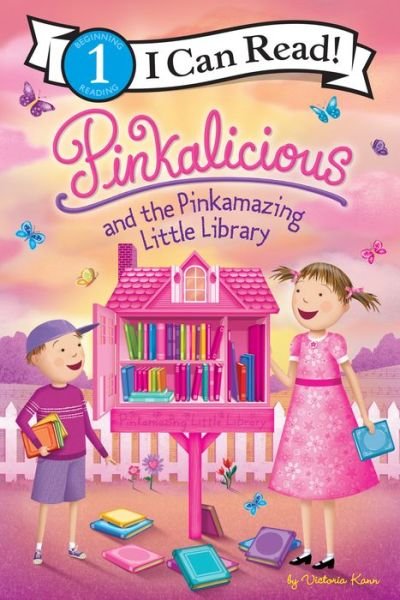 Cover for Victoria Kann · Pinkalicious and the Pinkamazing Little Library - I Can Read Level 1 (Paperback Book) (2023)