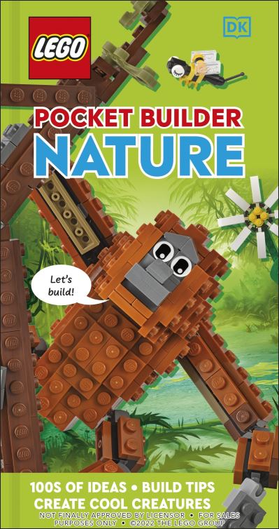 Cover for Tori Kosara · LEGO Pocket Builder Nature: Create Cool Creatures - LEGO Pocket Builder (Paperback Book) (2023)