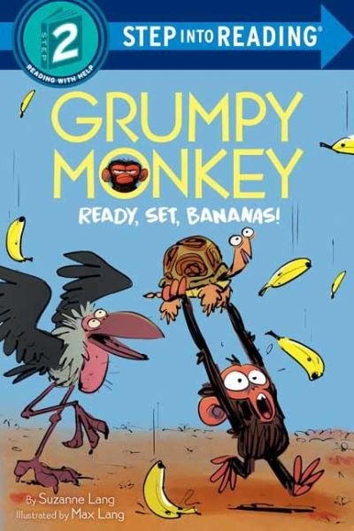 Cover for Suzanne Lang · Grumpy Monkey Ready, Set, Bananas! - Step into Reading (Pocketbok) (2021)